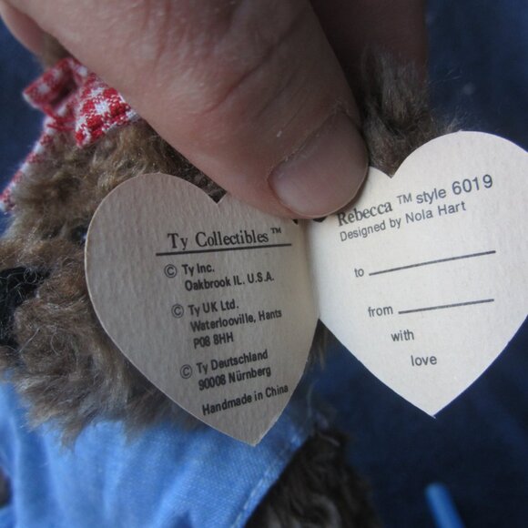 VTG TY LARGER BEARS, WITH TAGS SET OF 4 - Picture 15 of 16